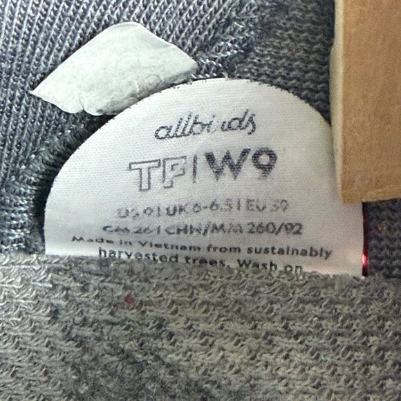 Allbirds Tree Flyer Athletic Running Shoes Womens 9 Pink White Low Top Lace Up - Picture 10 of 12